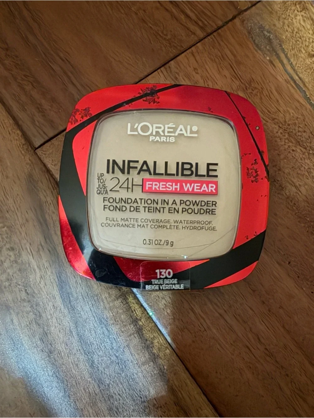 L’Oréal infallible foundation powder in shade 130 true beige. New!